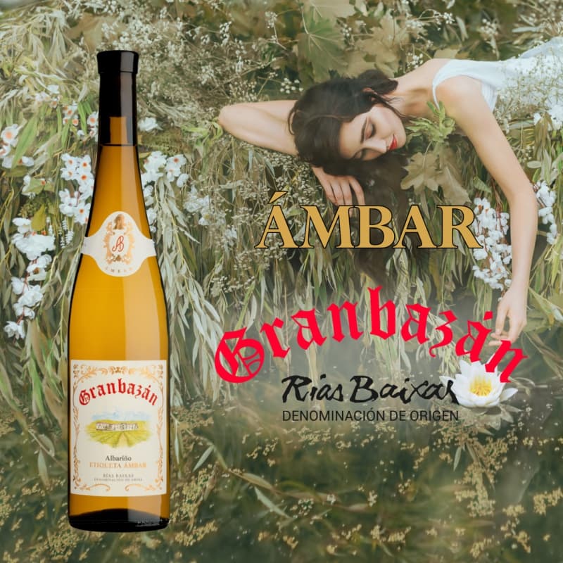 Etiqueta Ámbar - Bodegas Granbazán - D.O. Rías Baixas